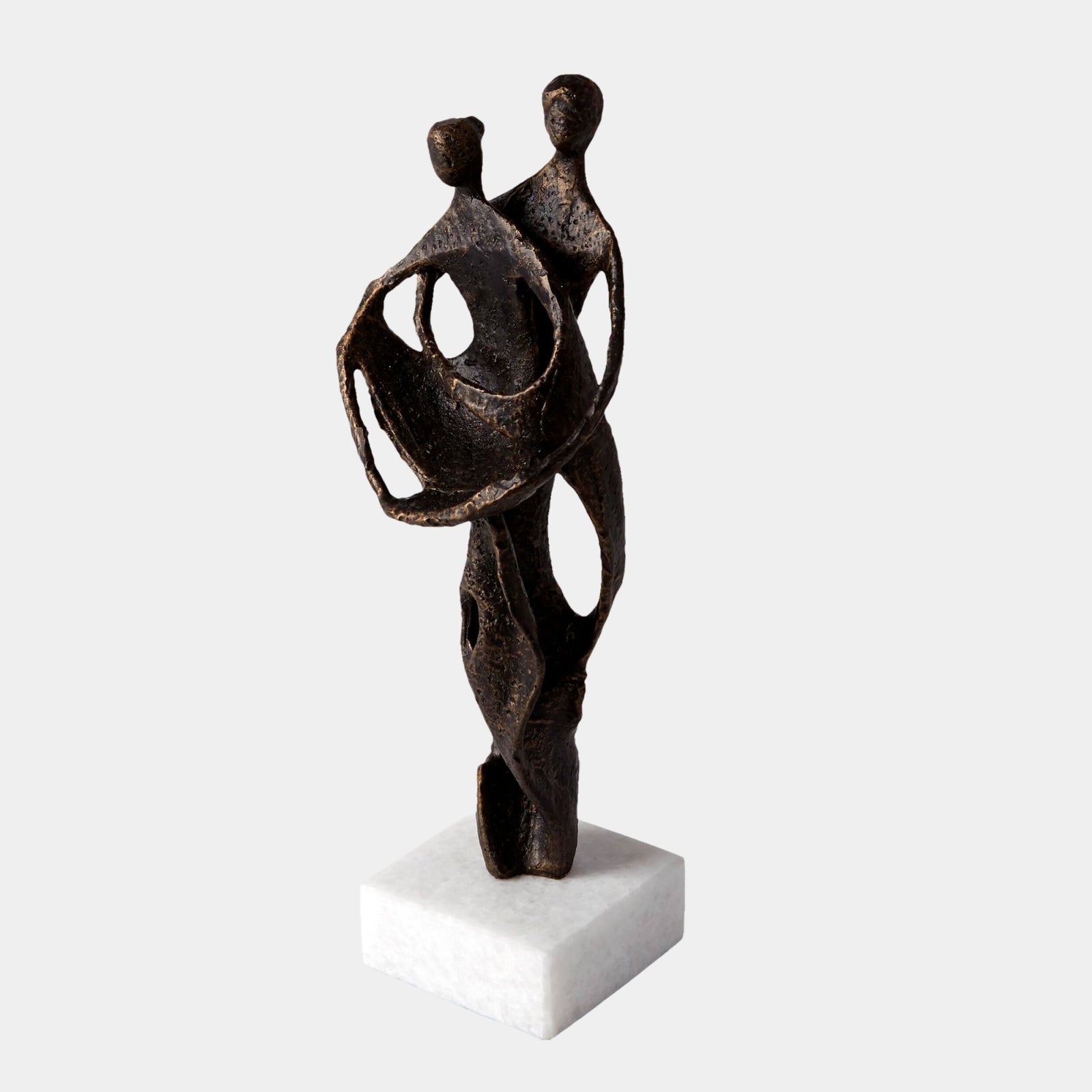 Husband and Wife Sculpture-Bronze