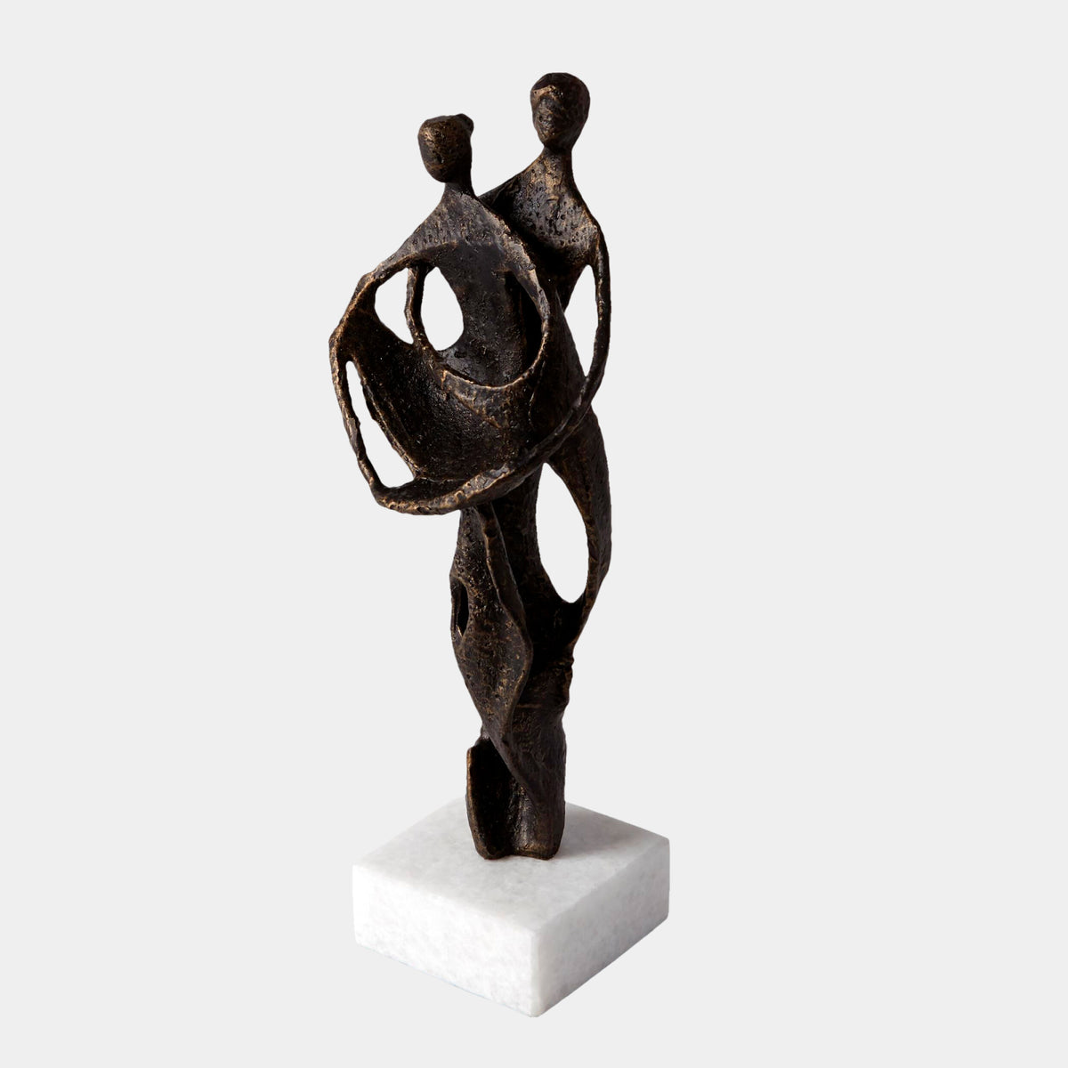 Husband and Wife Sculpture-Bronze