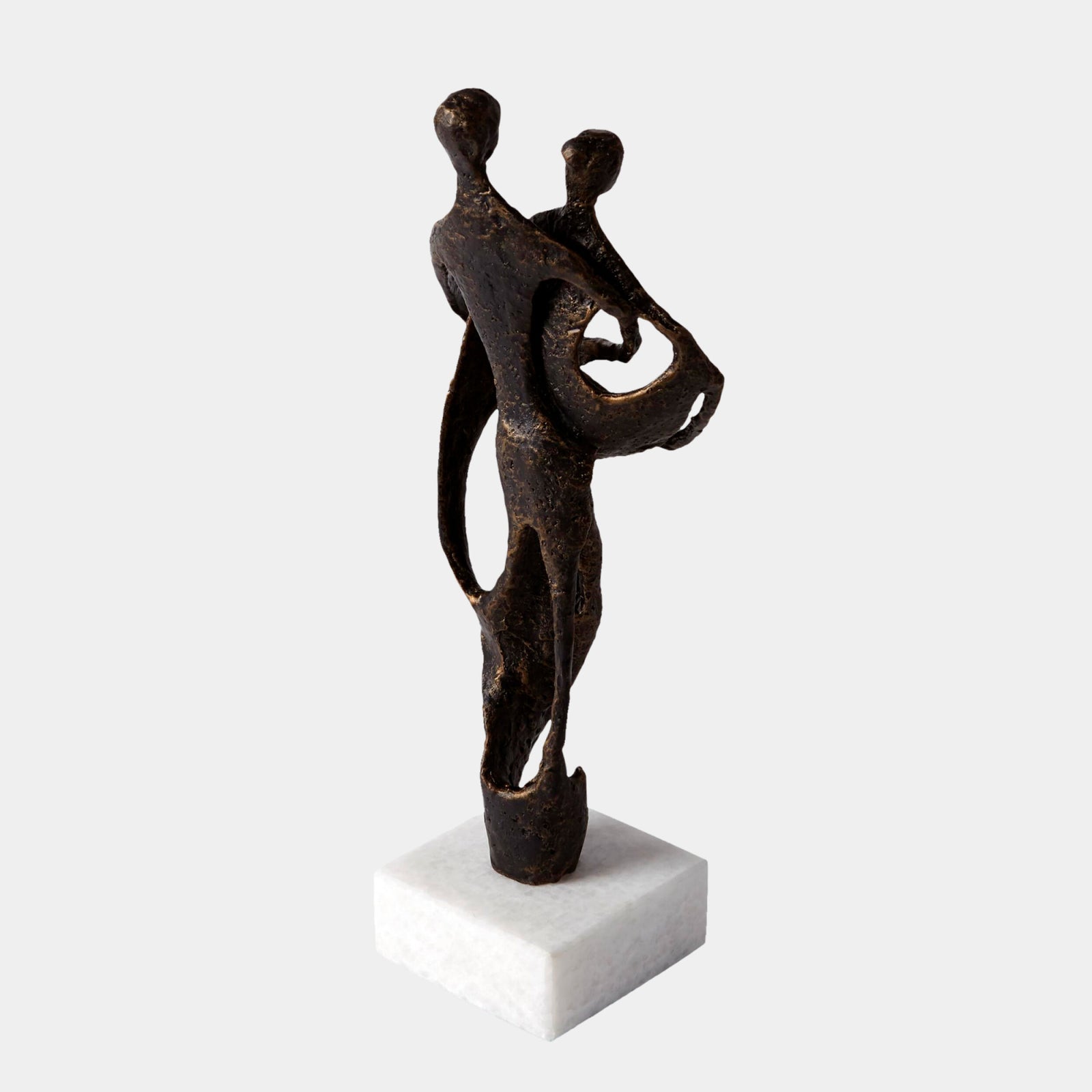 Husband and Wife Sculpture-Bronze