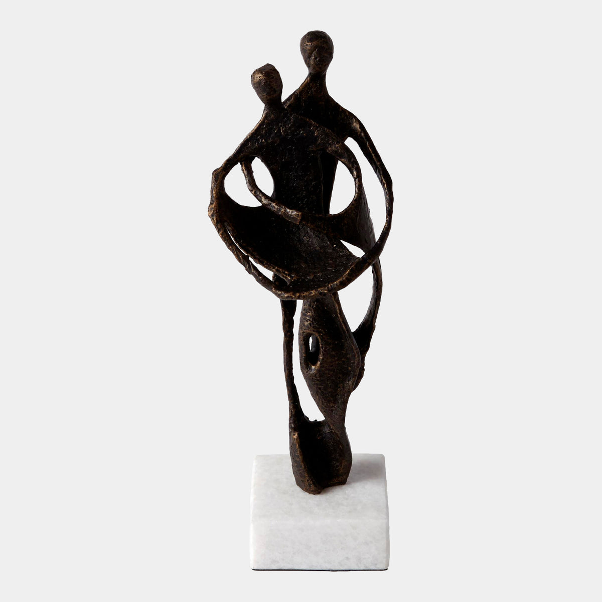 Husband and Wife Sculpture-Bronze