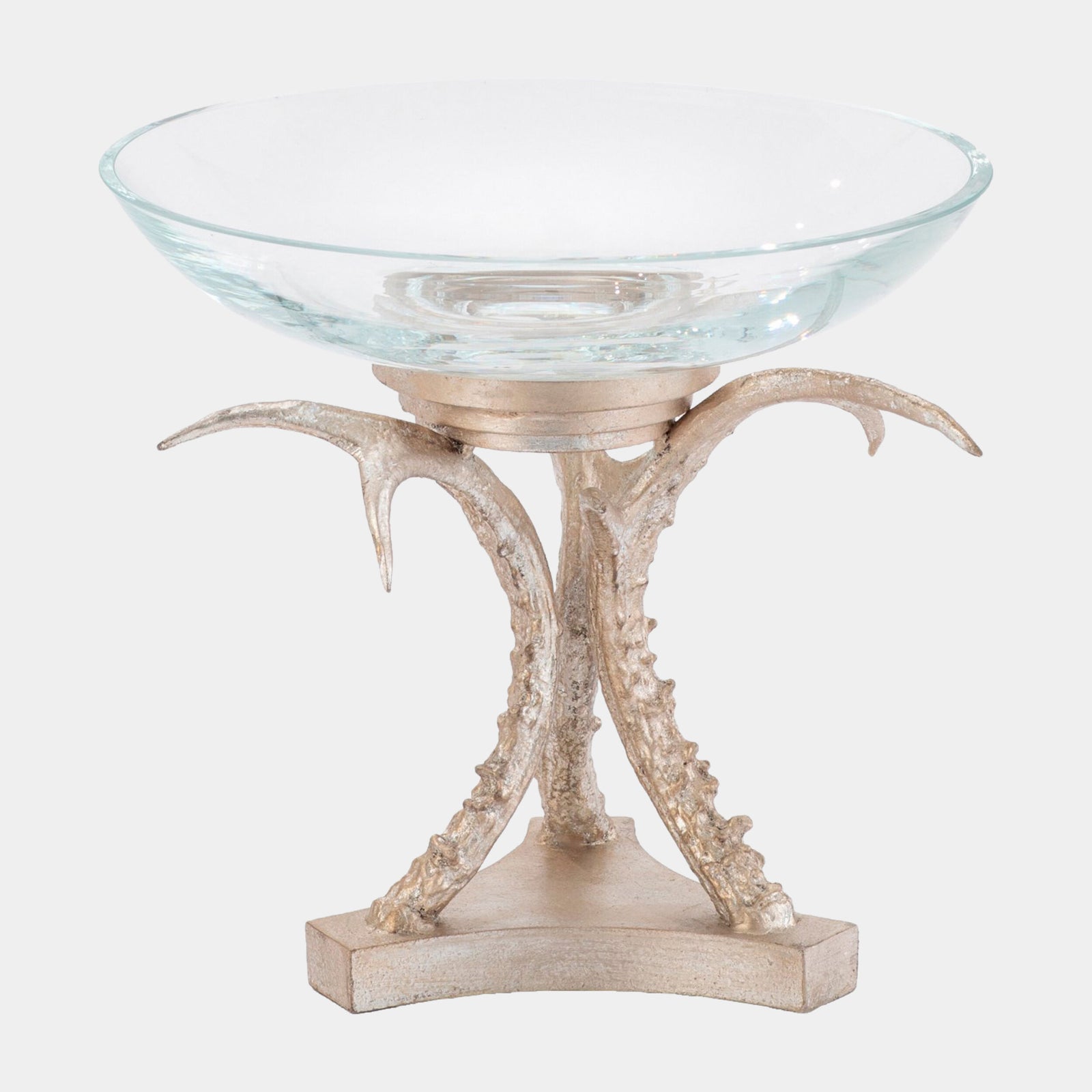 Corno Tripod Bowl Holder-Silver