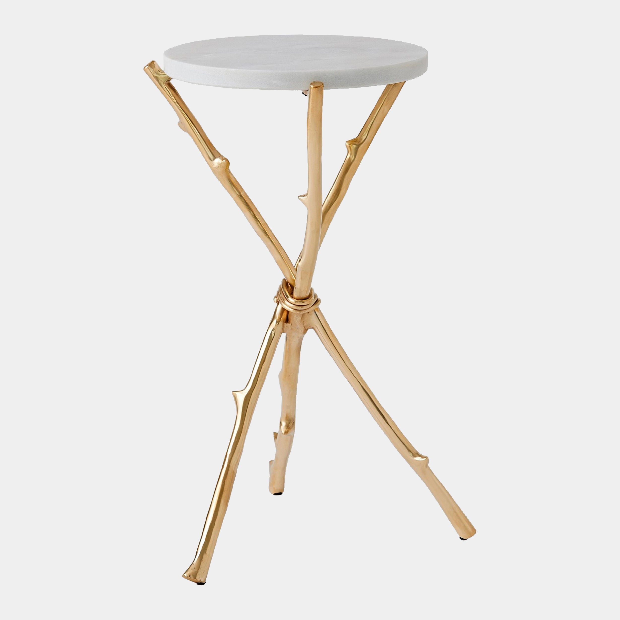 Thorn Table-Brass