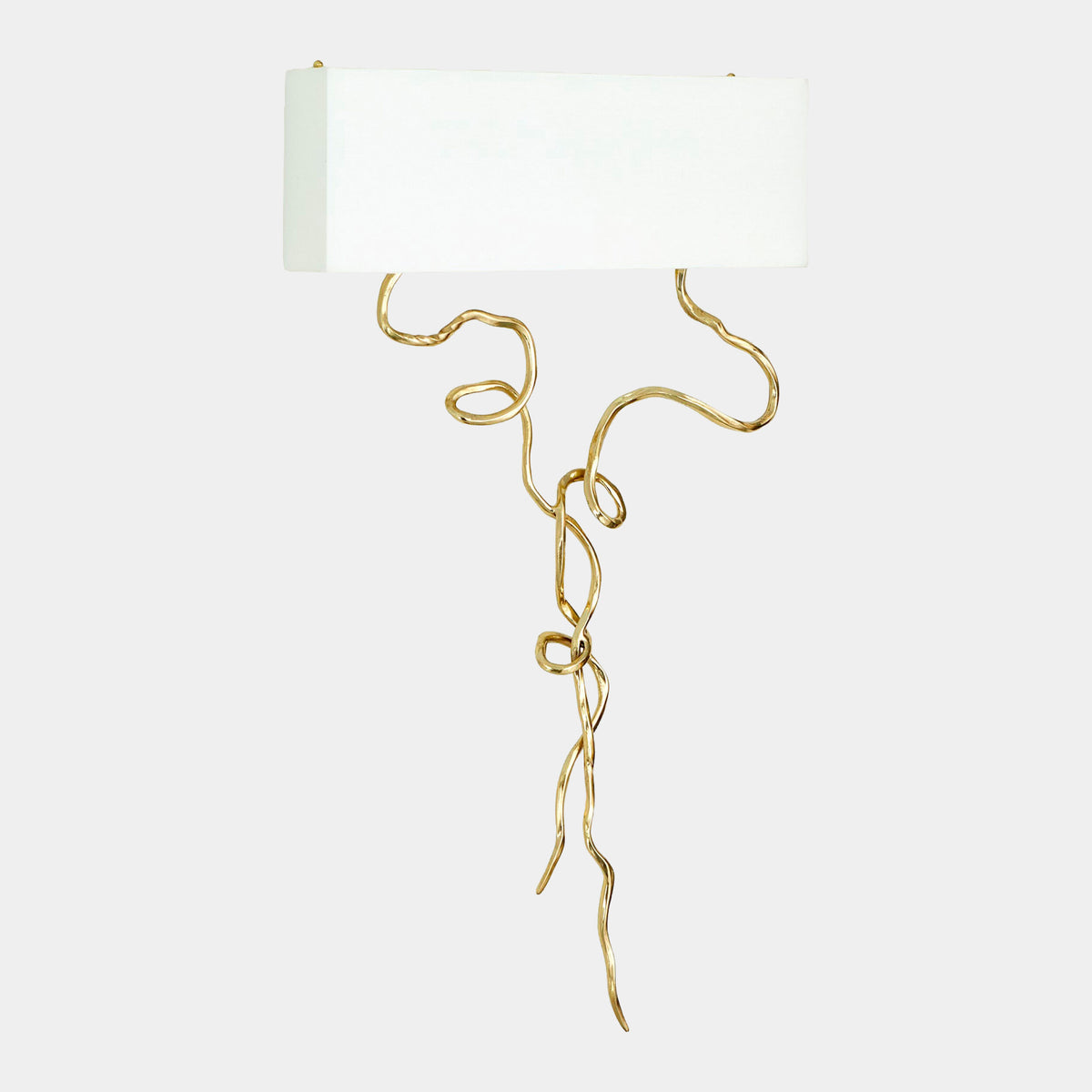 Morning Glory Wall Sconce-Brass