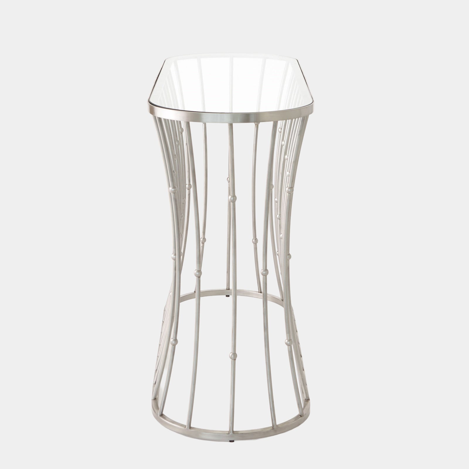 Aurora Console-Brushed Nickel