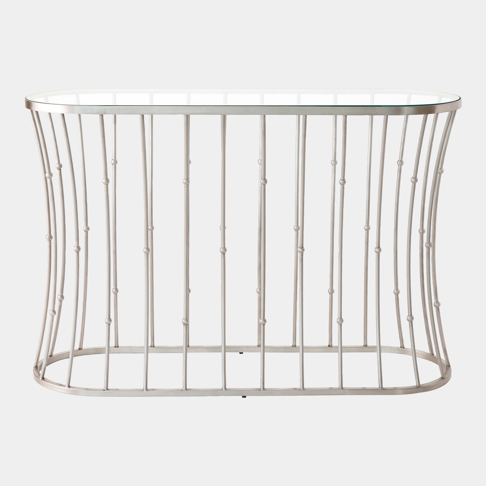 Aurora Console-Brushed Nickel