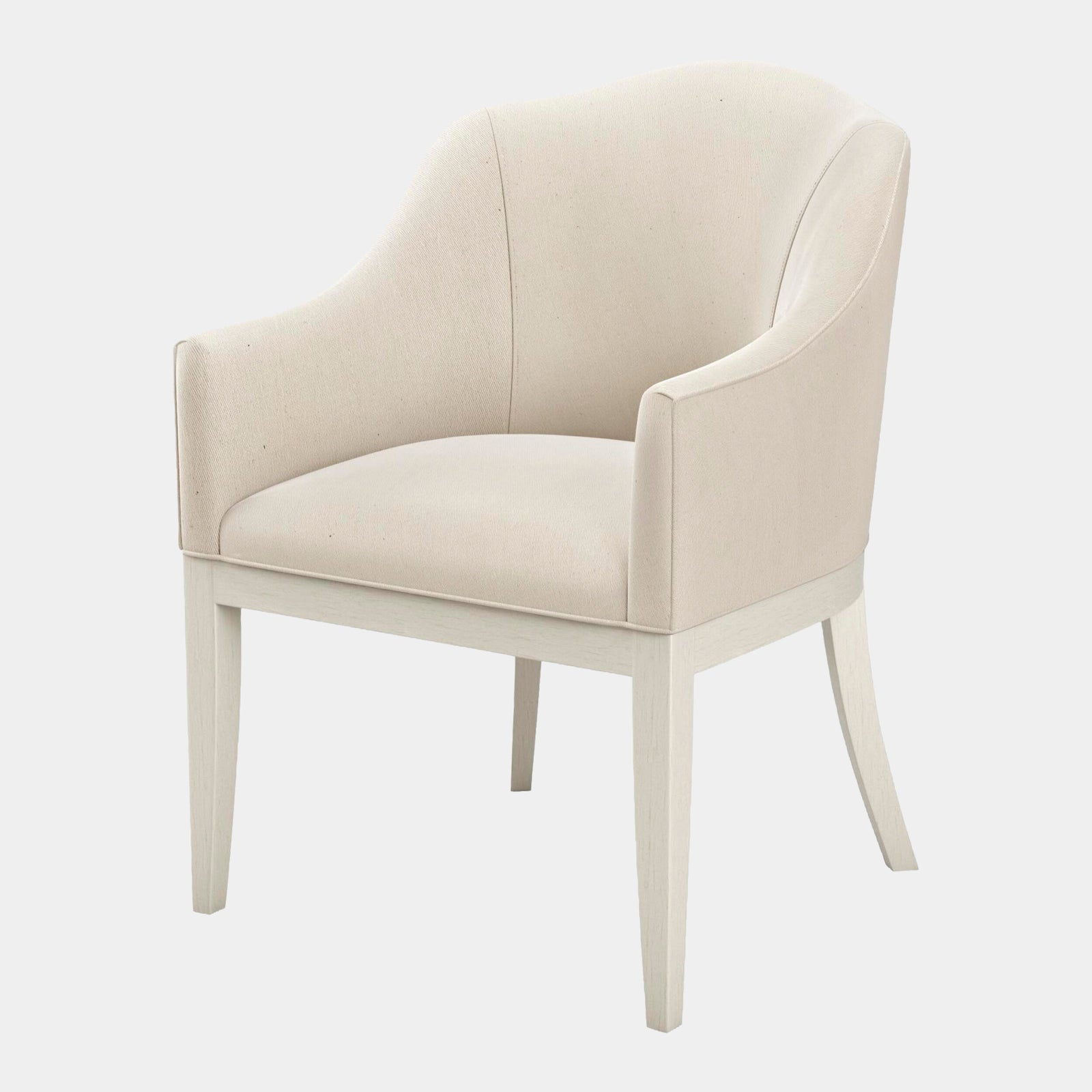 Grace Dining Chair-Antique White-MUSLIN