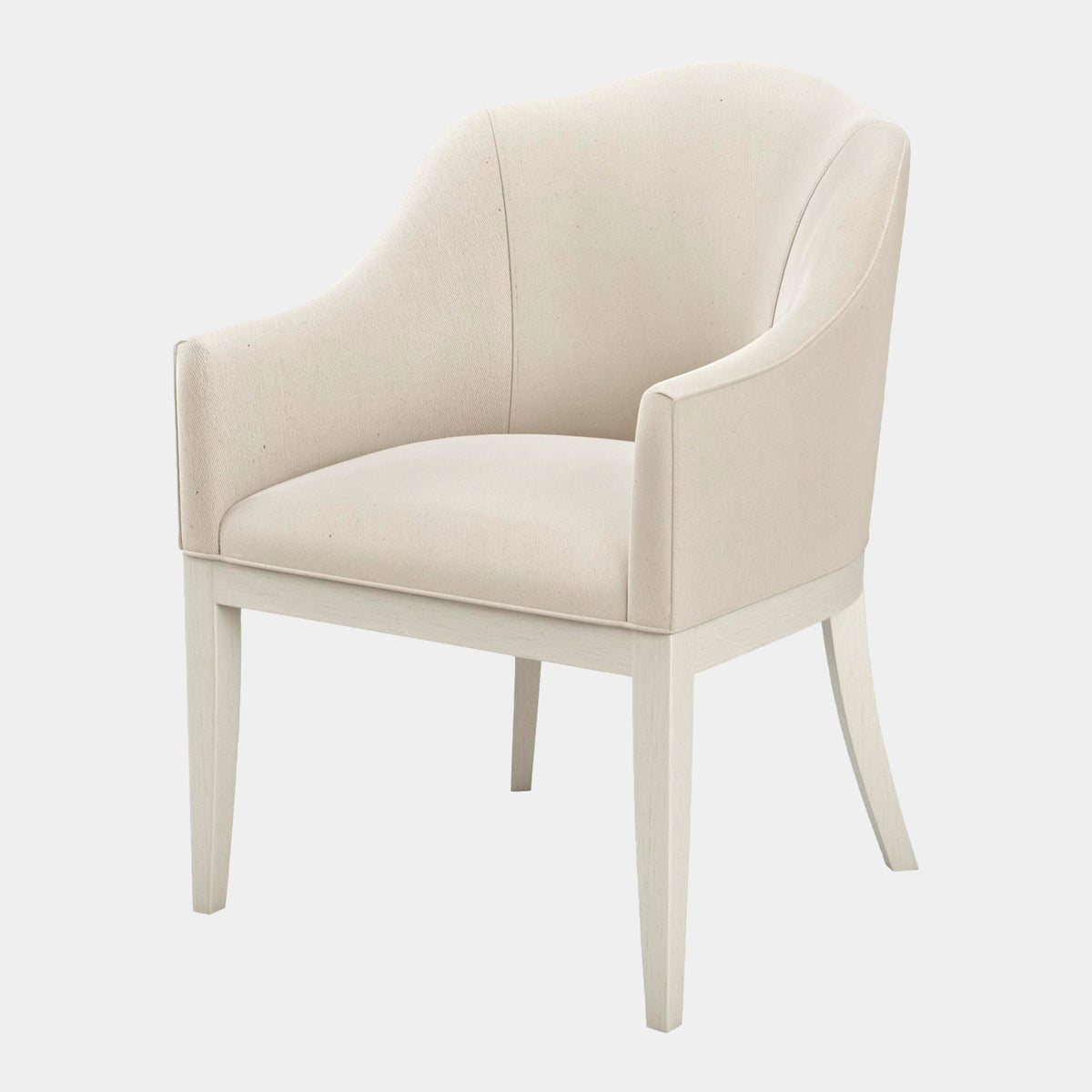 Grace Dining Chair-Antique White-MUSLIN