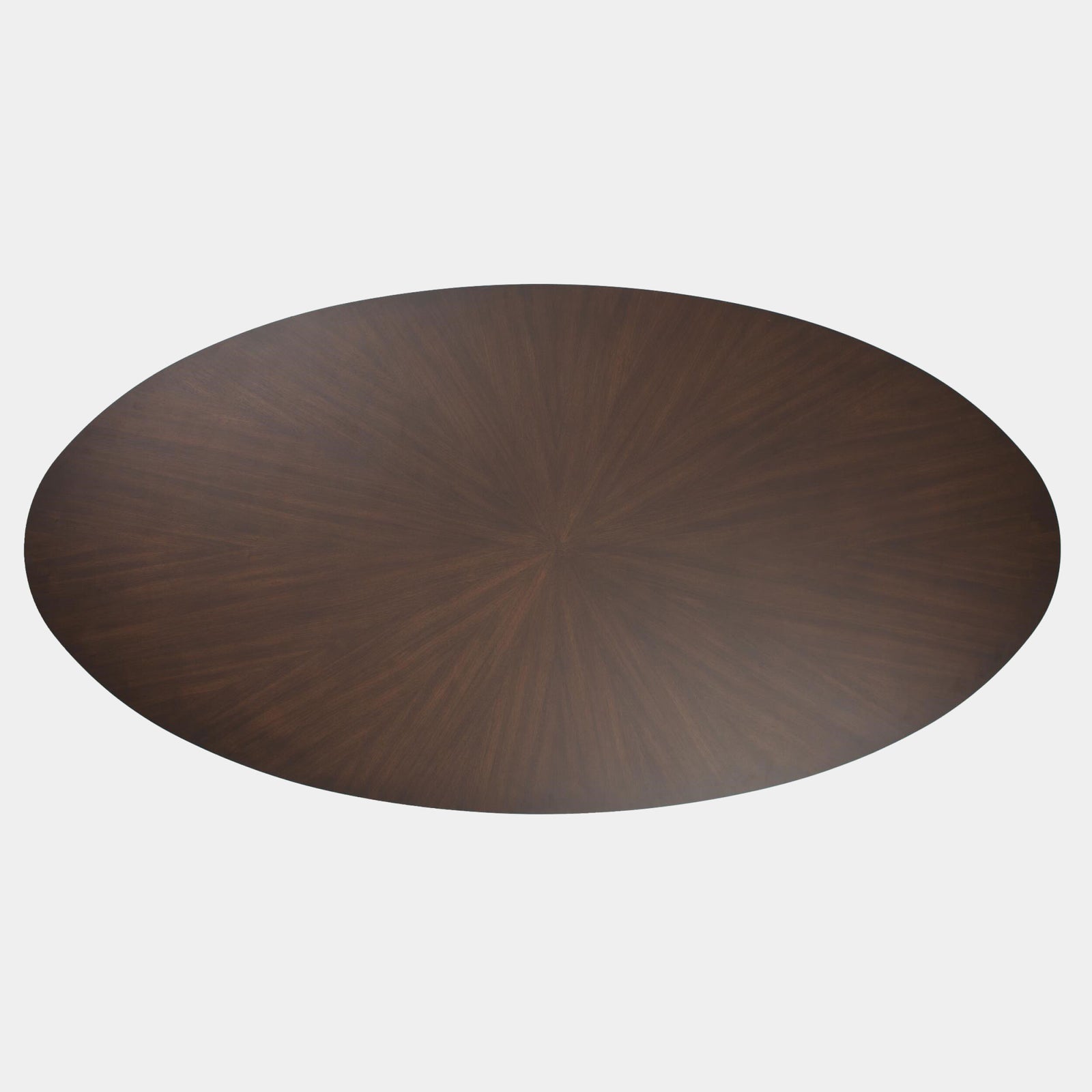 Landry Flute Table-96" Walnut Top-26" Gold Base