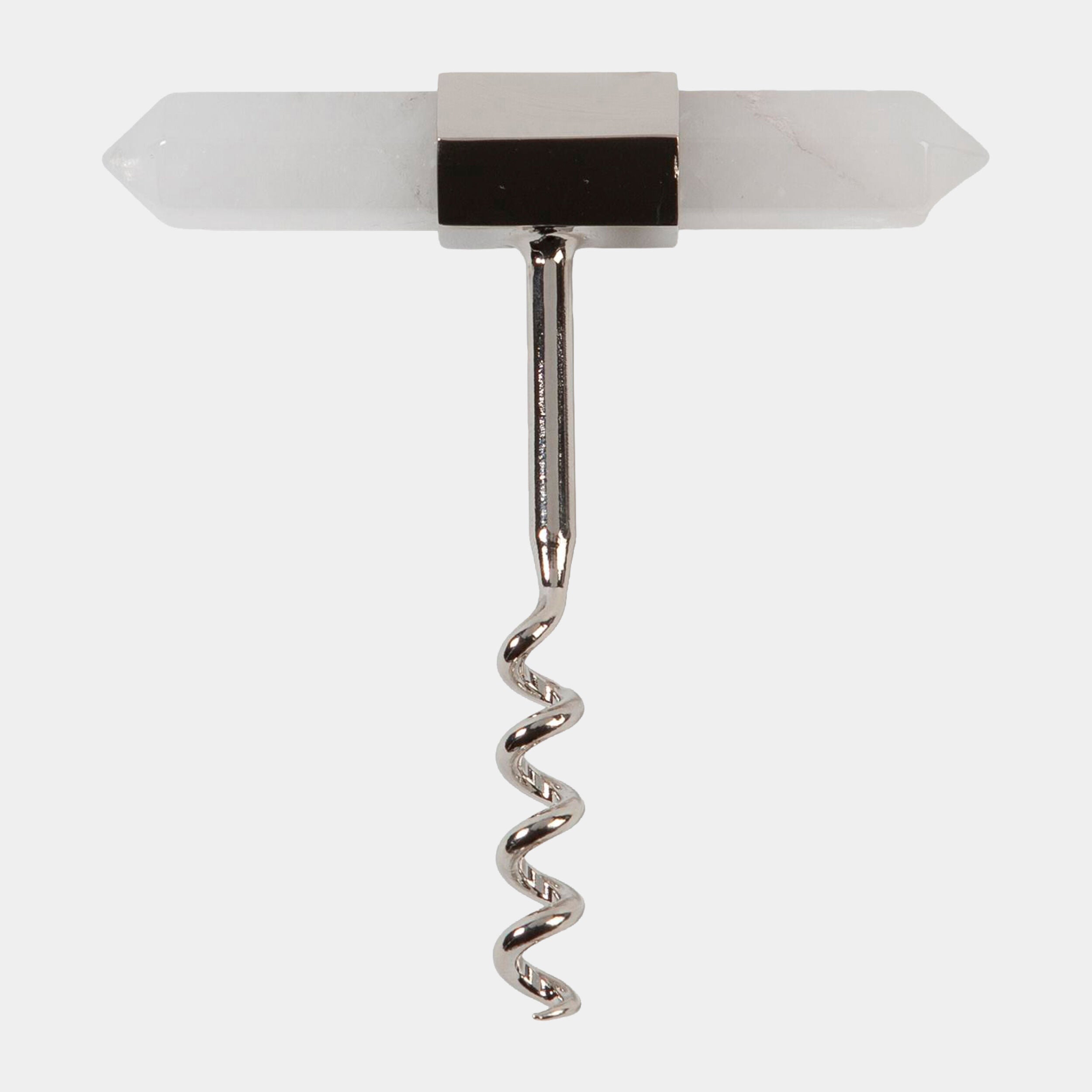 Emporium Home Crystal Cork Screw-Nickel