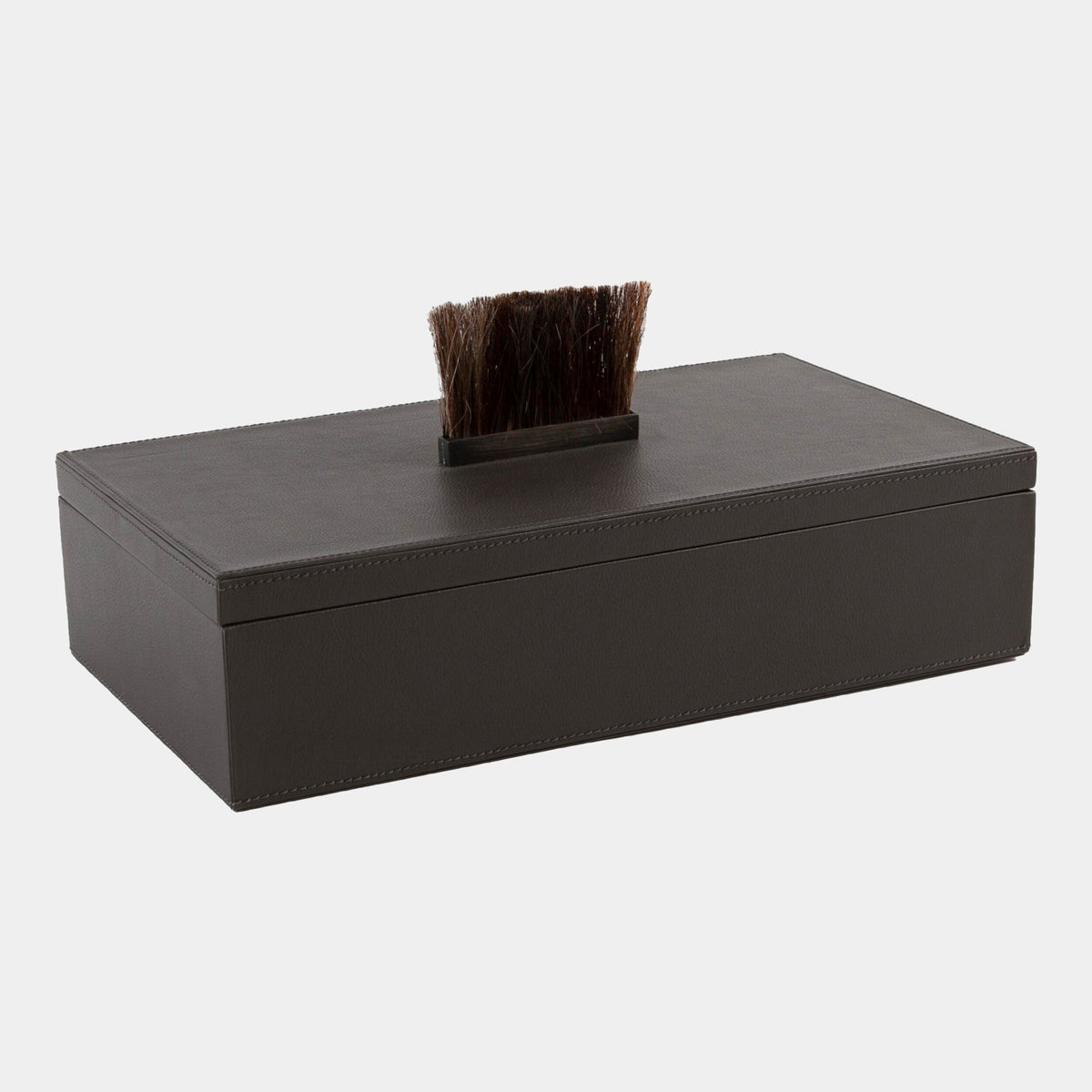 Harrington Box-Graphite Leather