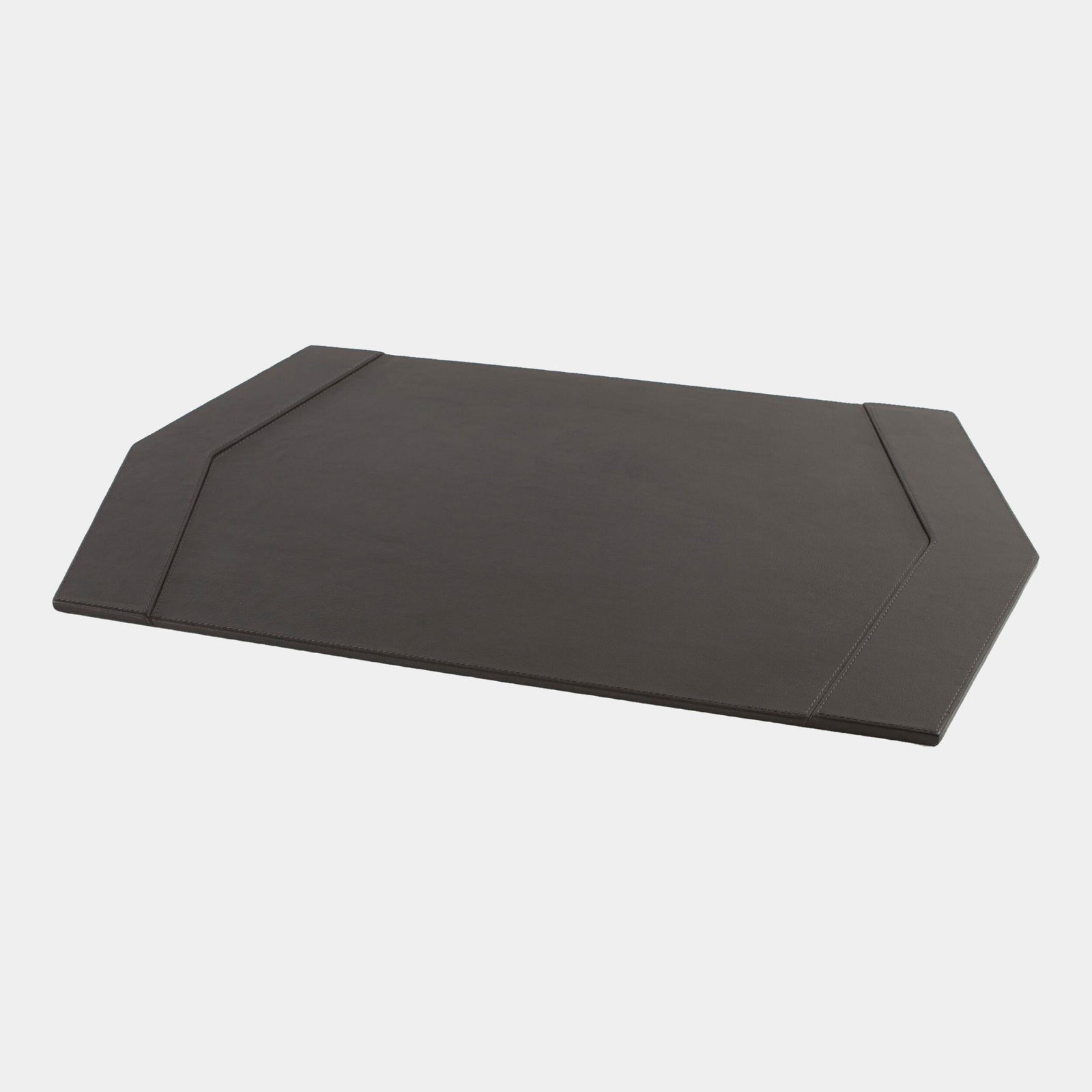 Tiffany Desk Blotter-Graphite Leather