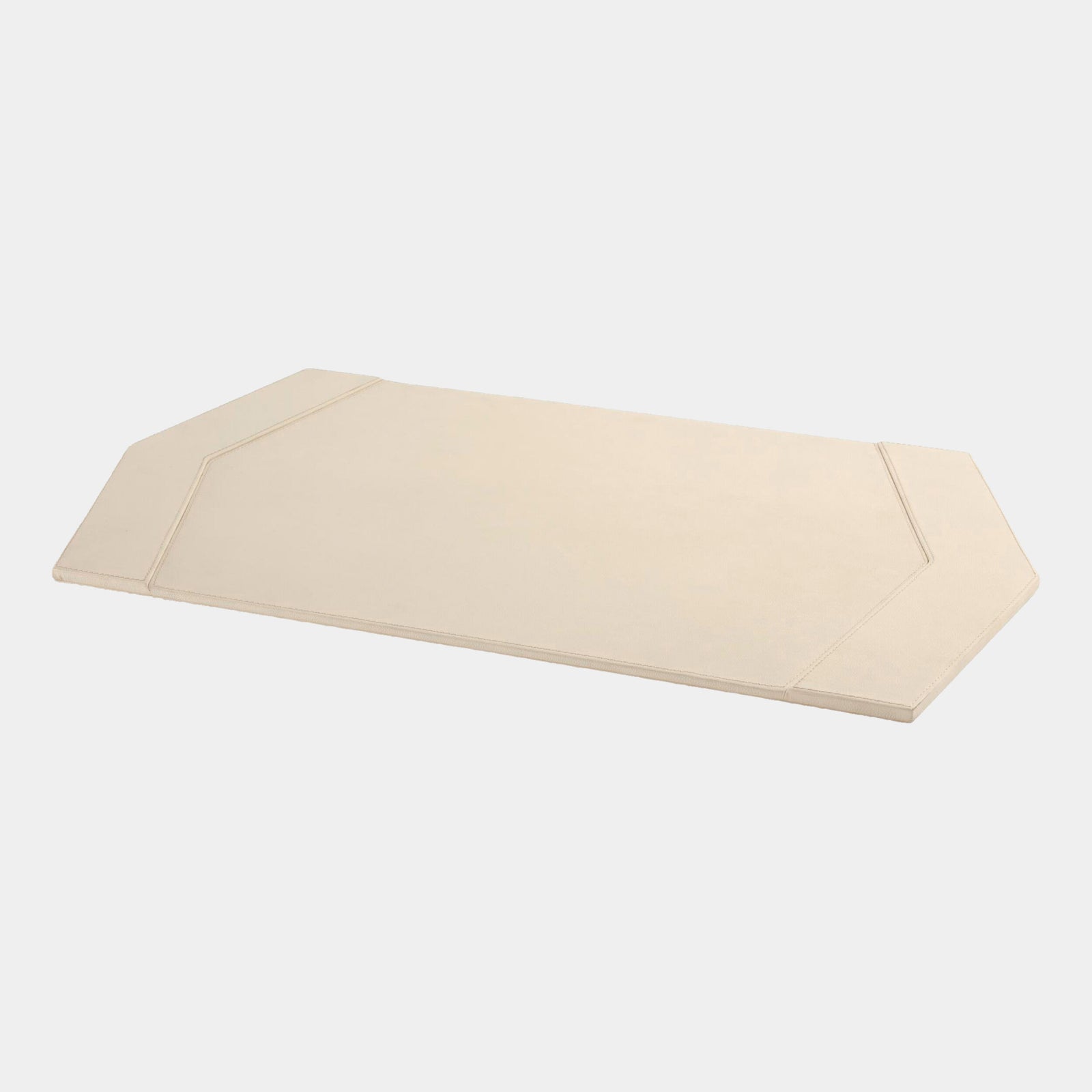 Tiffany Desk Blotter-Ivory Leather