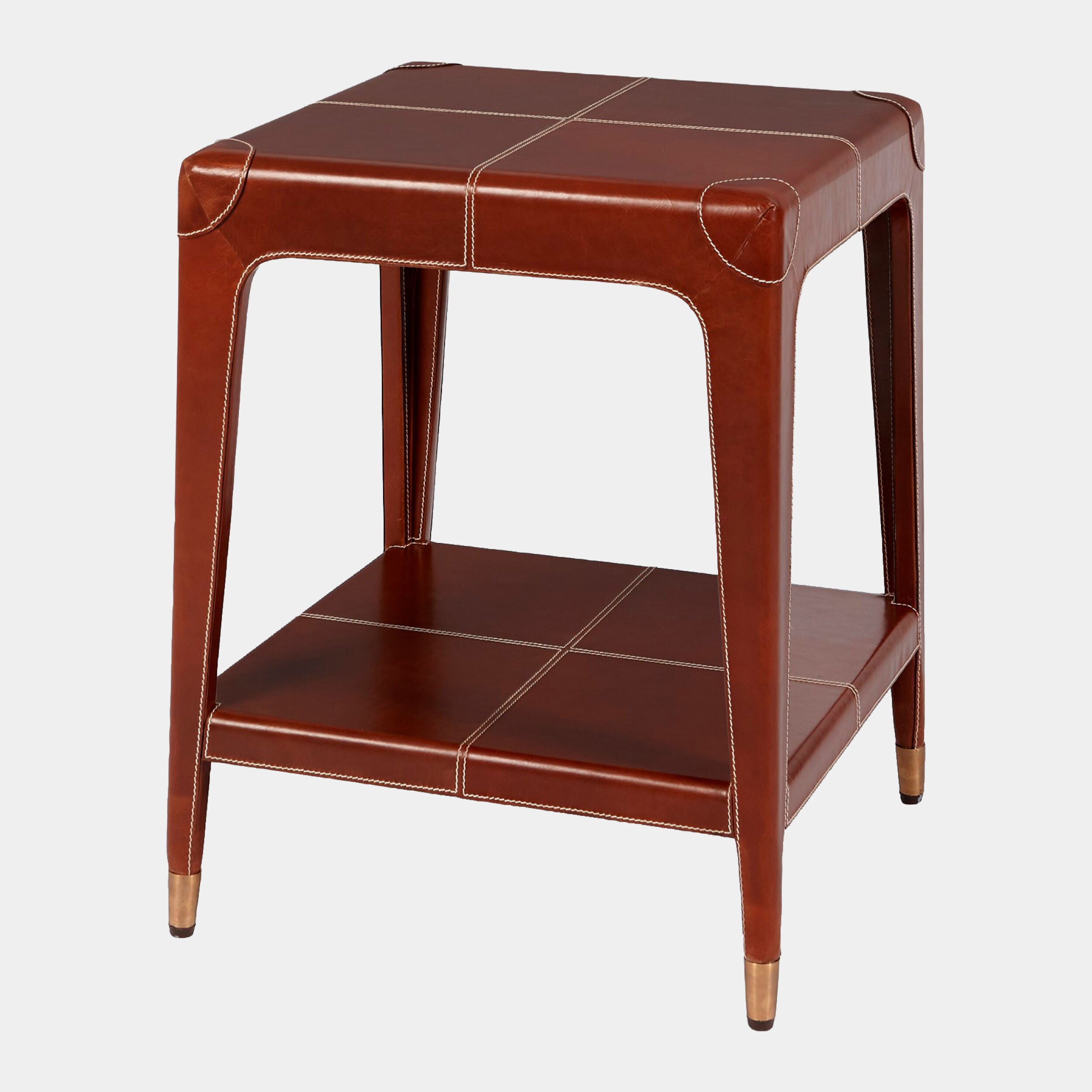Emporium Home Tiburtina End Table-Saddle