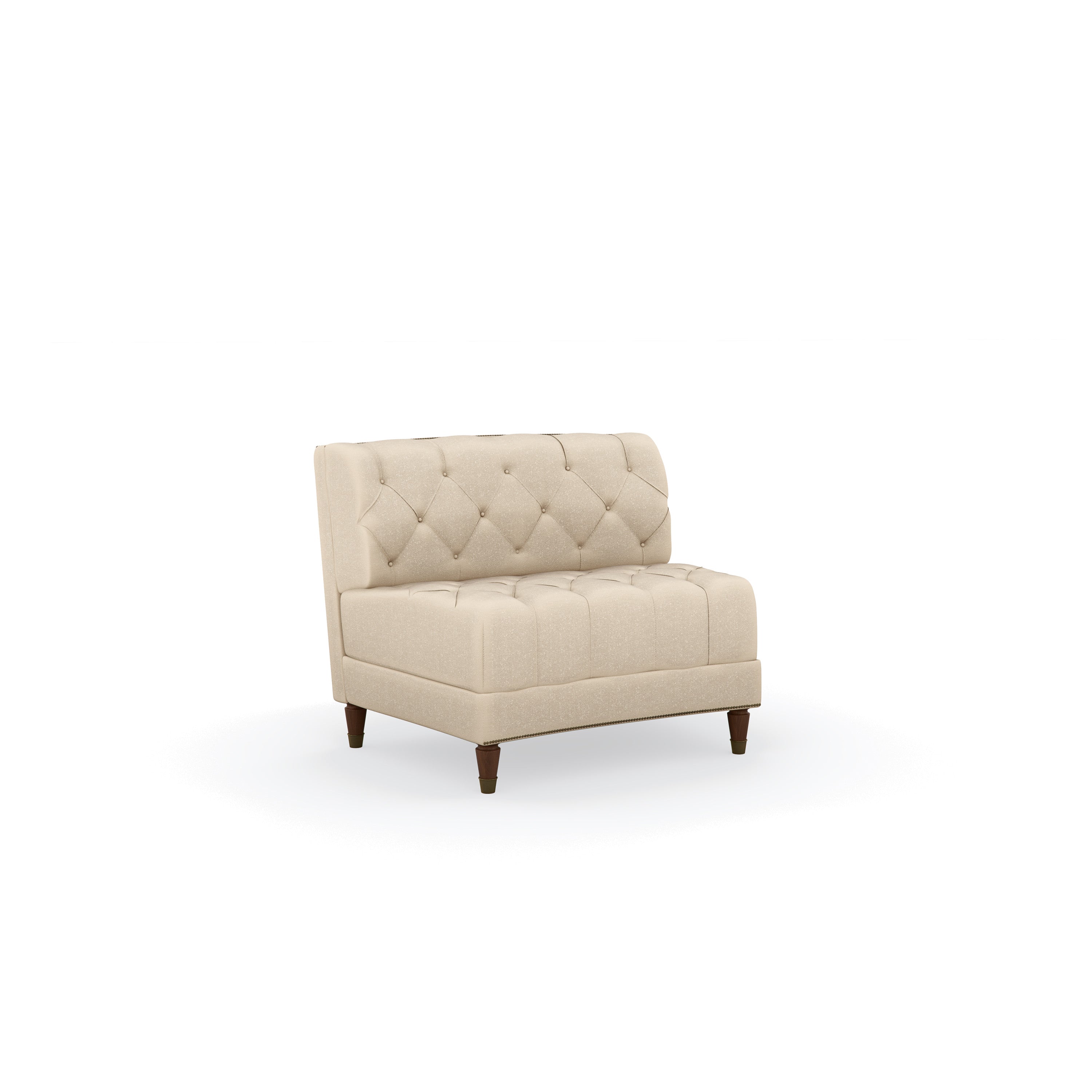 Armless Loveseat