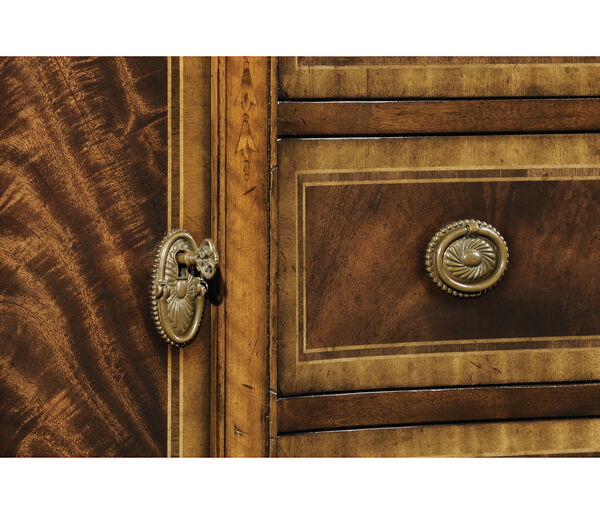 Buckingham Mahogany Breakfront Sideboard