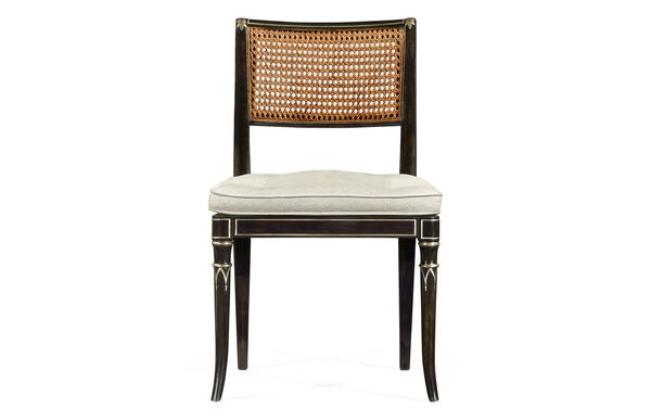 Linden Charcoal Wash Dining Side Chair