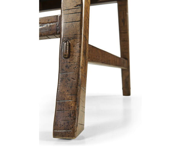 Casual Planked Dining Side Chair