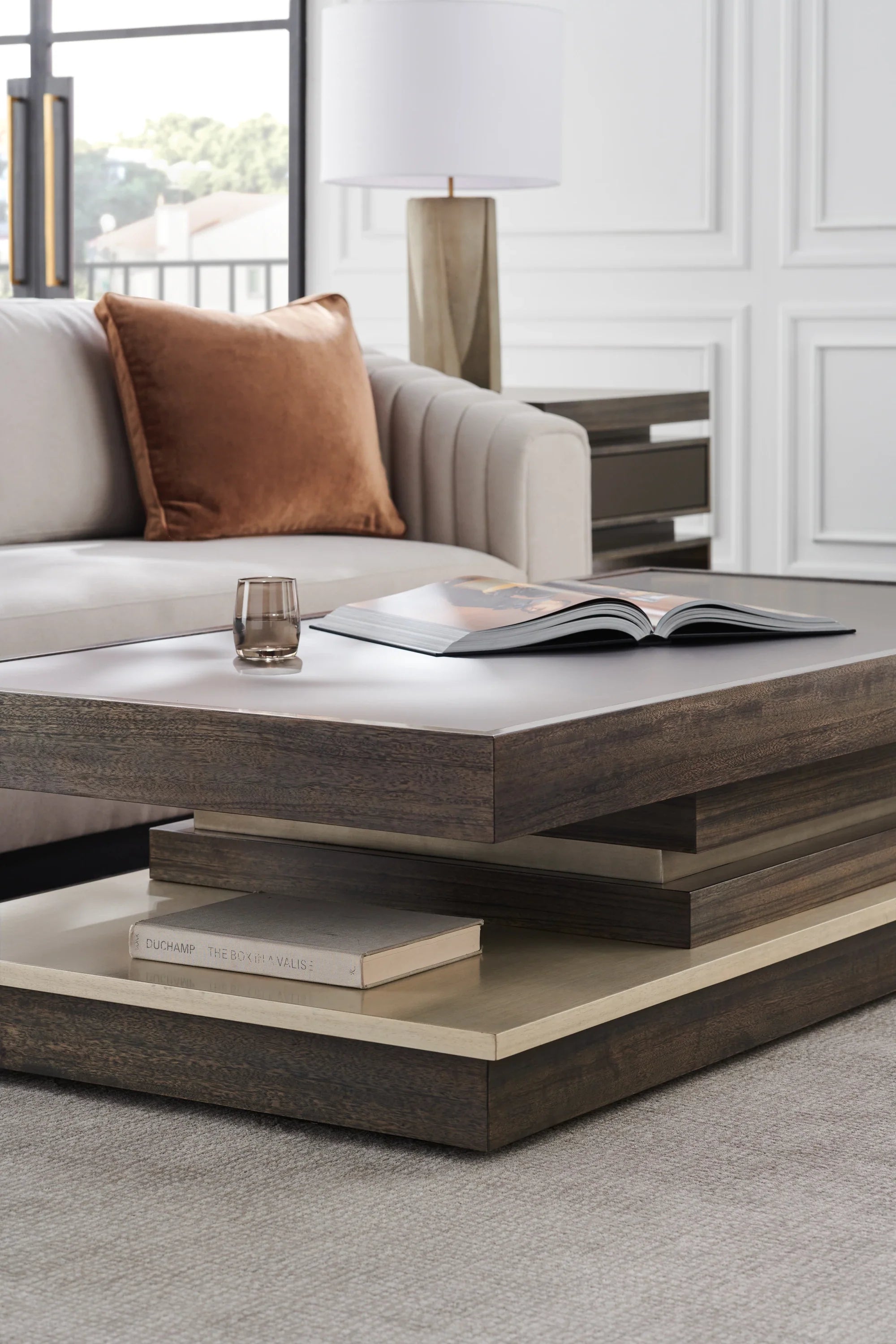 La Moda Cocktail Table – Cocktail Tables by Caracole | Sutter & Vale